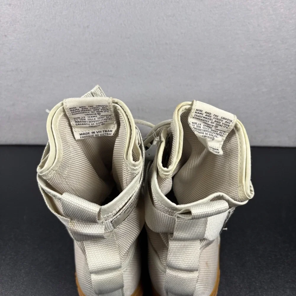 Nike SF Air Force 1 High Light Bone Gum Womens Boots Size 8.5 857872-004 Sneaker